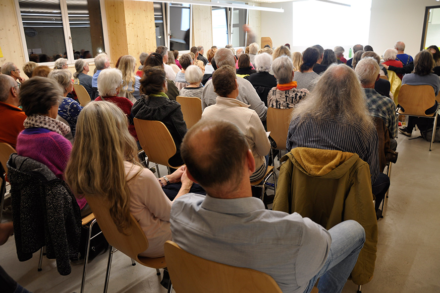 Grosses Interesse am Vortrag über PanaCeHa